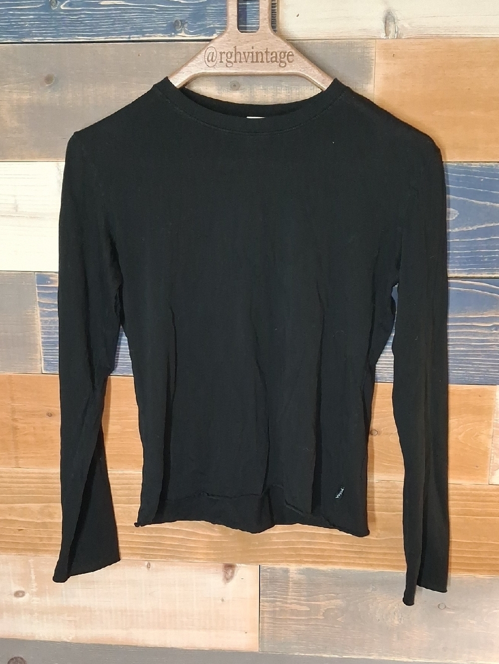 Prana Long Sleeve Shirt Black L